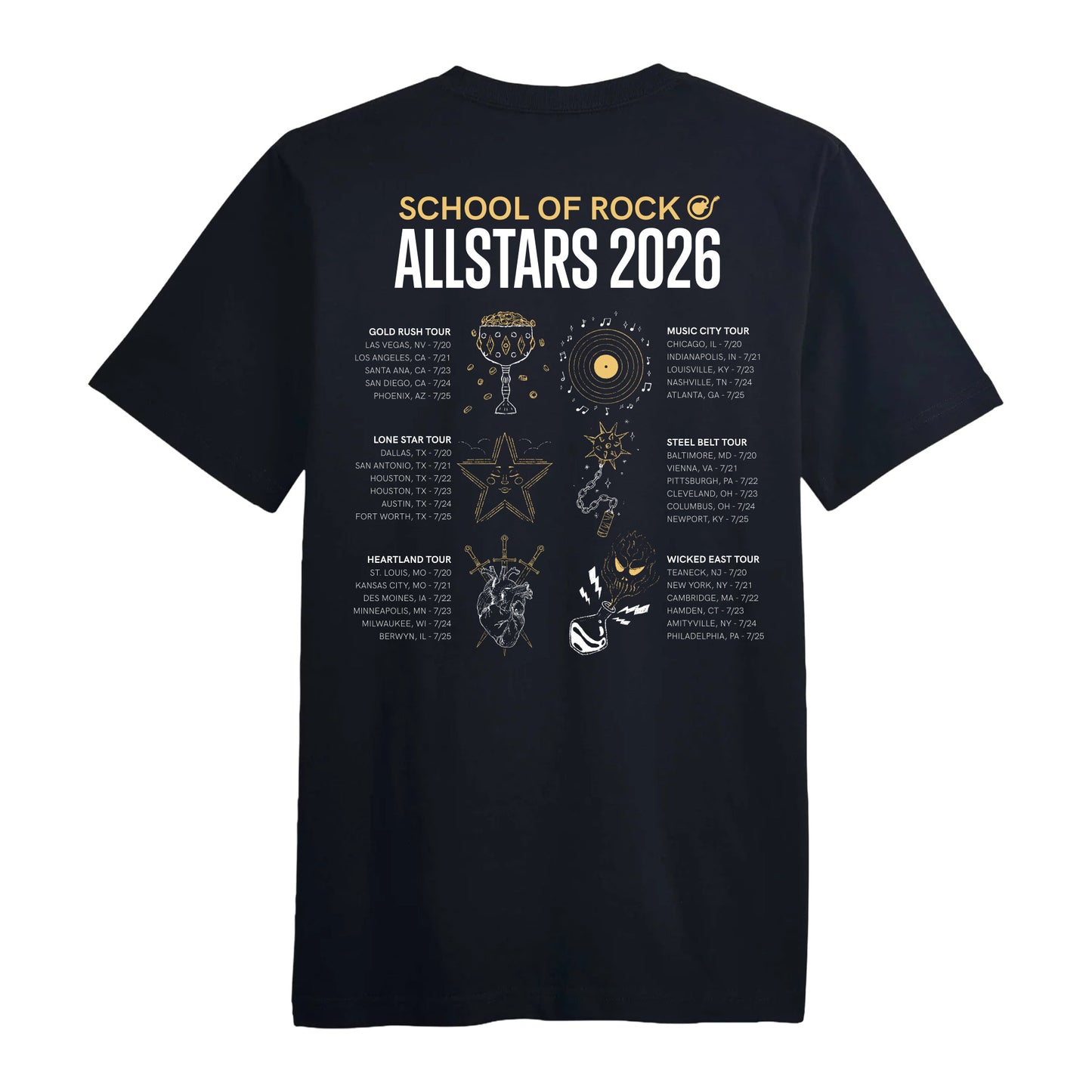 2026 Allstars T-Shirt - Lone Star