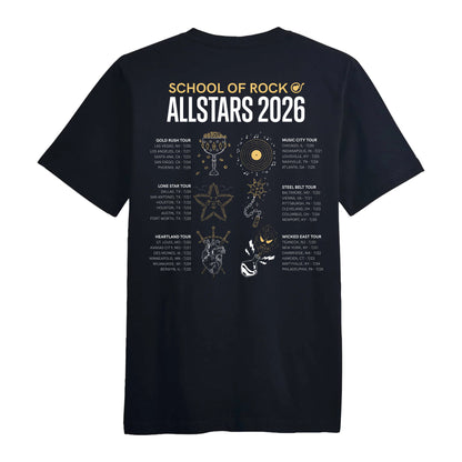 2026 Allstars T-Shirt - Gold Rush