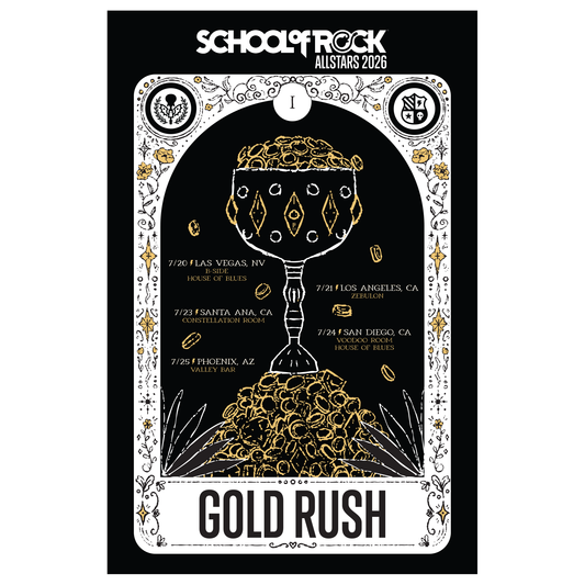 2026 Allstars Poster - Gold Rush