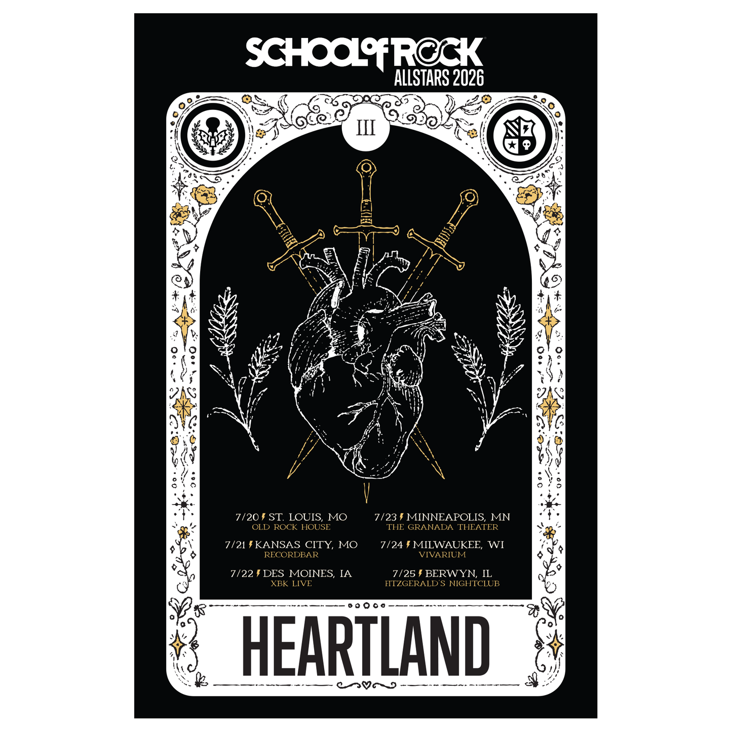 2026 Allstars Poster - Heartland