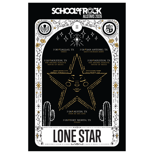 2026 Allstars Poster - Lone Star